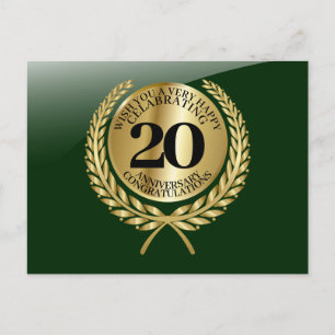 Cartão Postal De Festividades Cartão de parabéns individual no aniversário