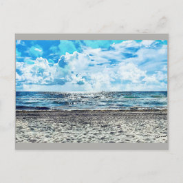 Cartão Postal De Festividades Cartão de Posto de praia Fort Lauderdale