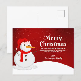 Cartão Postal De Festividades Cartão De Saudação Personalizado Para Cartão De Vo