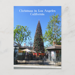 Cartão Postal De Festividades Cartão do Natal de Los Angeles!