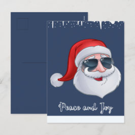 Cartão Postal De Festividades Cartão Naval de Férias Paz e Alegria