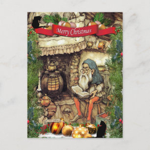 Cartão Postal De Festividades Cartão-postal Anton Pieck "O Leitor De Contos De 
