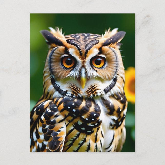 Cartão Postal De Festividades Cartão-postal Beuty and Wisdom (Frente)