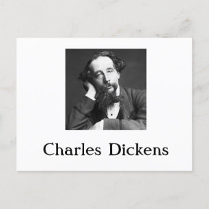 Cartão Postal De Festividades Cartão-postal Charles Dickens