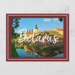 Cartão Postal De Festividades Cartão-postal da Arquitetura do Palácio do Belarus