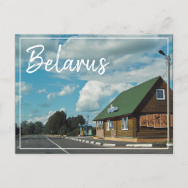 Cartão Postal De Festividades Cartão-postal da Arquitetura Rural da Bielorrússia
