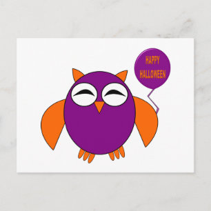 Cartão Postal De Festividades Cartão-postal da Festa Feliz de Halloween