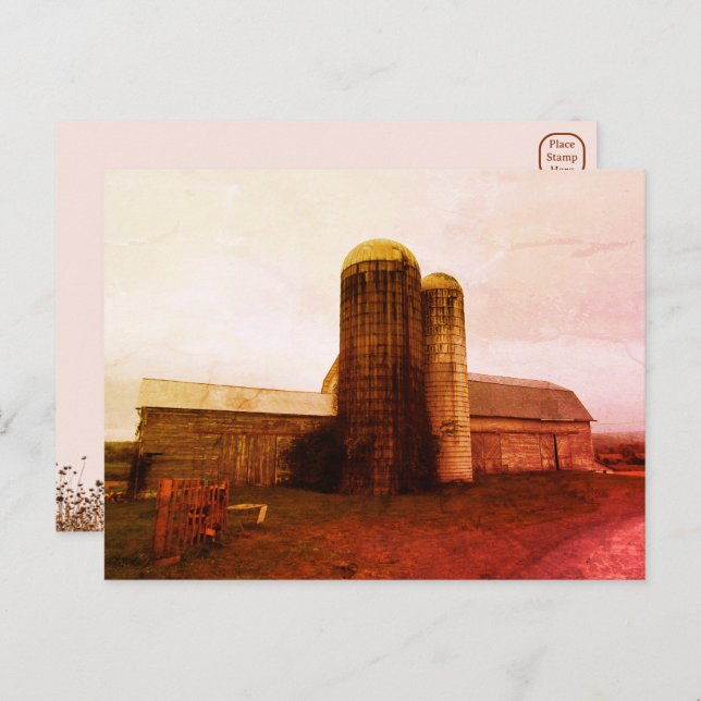 Cartão Postal De Festividades Cartão-postal da Lua Vermelha (Frente/Verso)