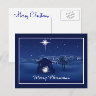 Cartão Postal De Festividades Cartão-postal da Natividade