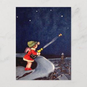 Cartão Postal De Festividades Cartão-postal de Ano Novo Vintage