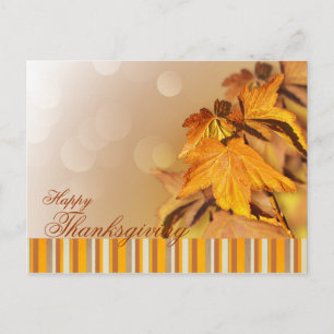 Cartão Postal De Festividades Cartão-postal de Dia de Ação de Graças