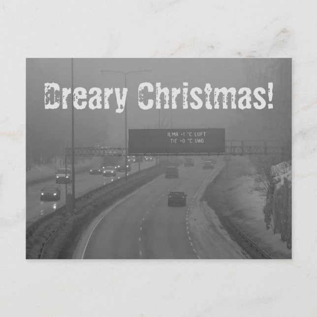 Cartão Postal De Festividades Cartão-postal de Drew Christmas (Frente)