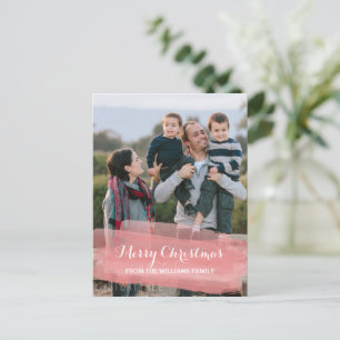 Cartão Postal De Festividades Cartão-postal de Feriado de Brushbird de Cáudia Ve