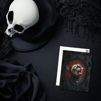 Cartão Postal De Festividades Cartão-postal de Feriado de Cat