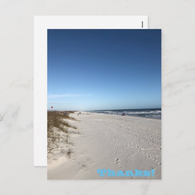 Cartão Postal De Festividades Cartão-postal de feriado de obrigados (Frente/Verso)