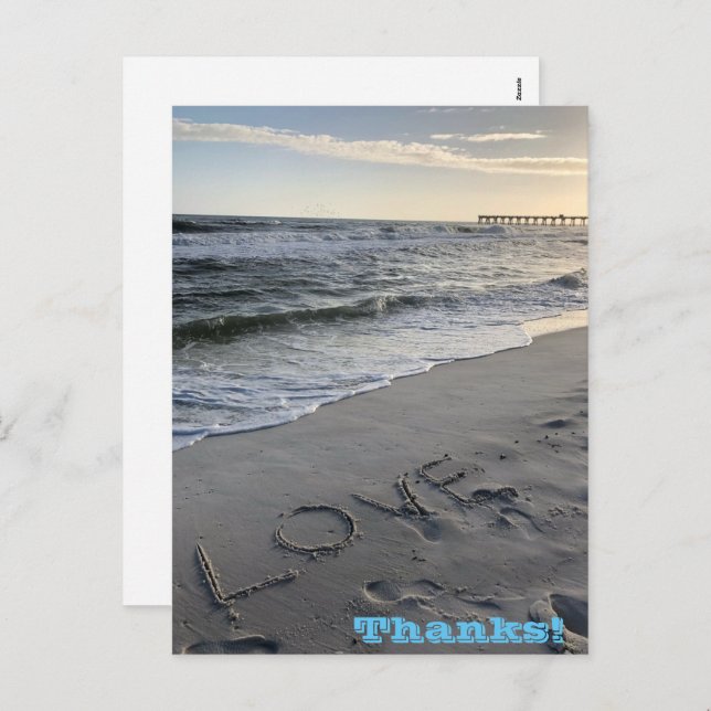 Cartão Postal De Festividades Cartão-postal de feriado de obrigados (Frente/Verso)