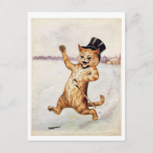 Cartão Postal De Festividades Cartão-postal de Feriado Louis Wain