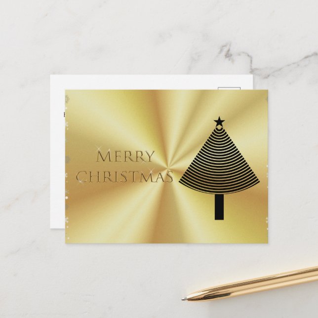 Cartão Postal De Festividades Cartão-postal de Férias Mágicas (Frente/Verso In Situ)