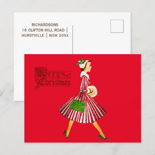 Cartão Postal De Festividades Cartão-postal de Férias Mágicas