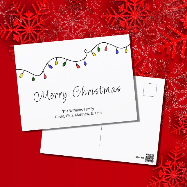 Cartão Postal De Festividades Cartão-postal de férias retro festivo (Criador carregado)