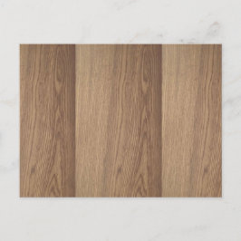 Cartão Postal De Festividades Cartão-postal de madeira