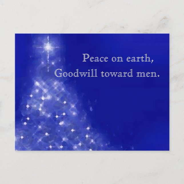 Cartão Postal De Festividades Cartão-postal de Natal (Frente)