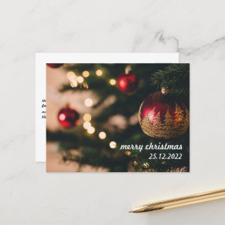 Cartão Postal De Festividades Cartão-postal de Natal