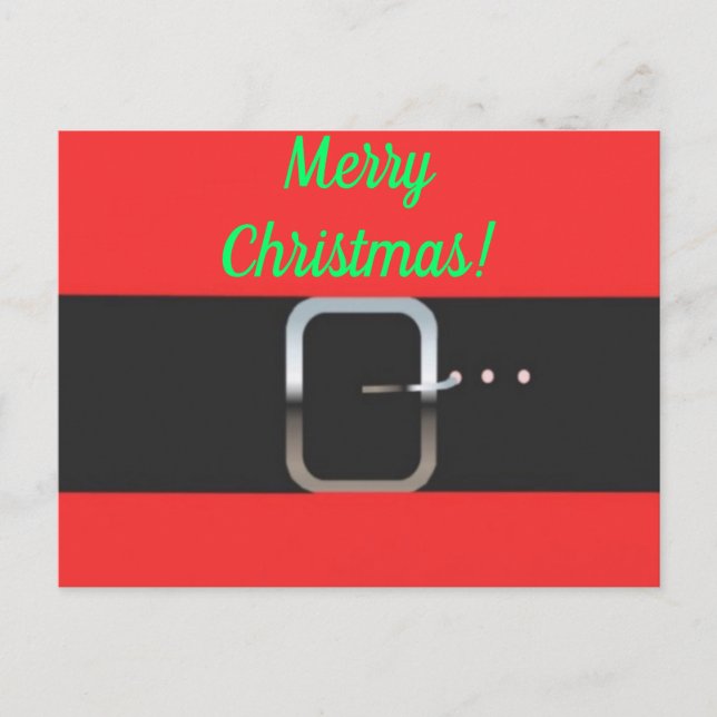 Cartão Postal De Festividades Cartão-postal de Natal (Frente)