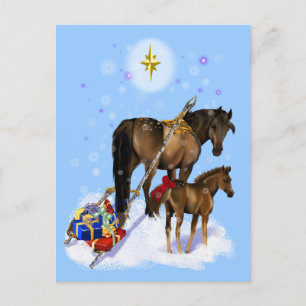Cartão Postal De Festividades Cartão-postal de Natal