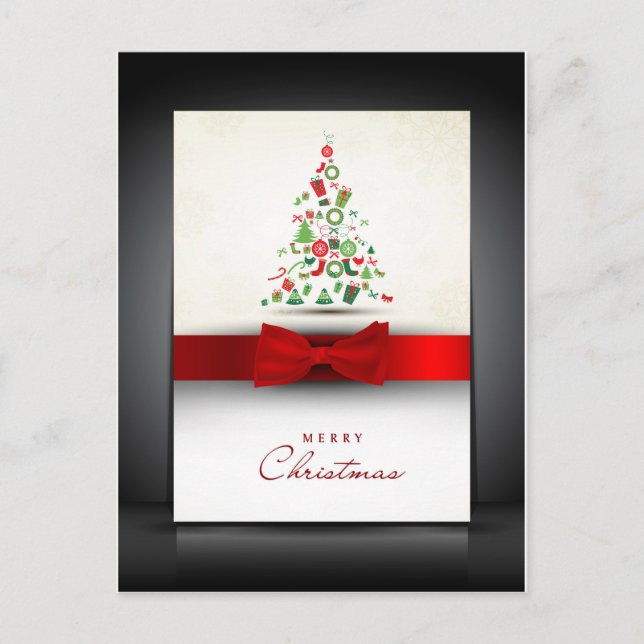 Cartão Postal De Festividades Cartão-postal de Natal bonito (Frente)