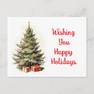 Cartão Postal De Festividades Cartão-postal de Natal com Apresentação