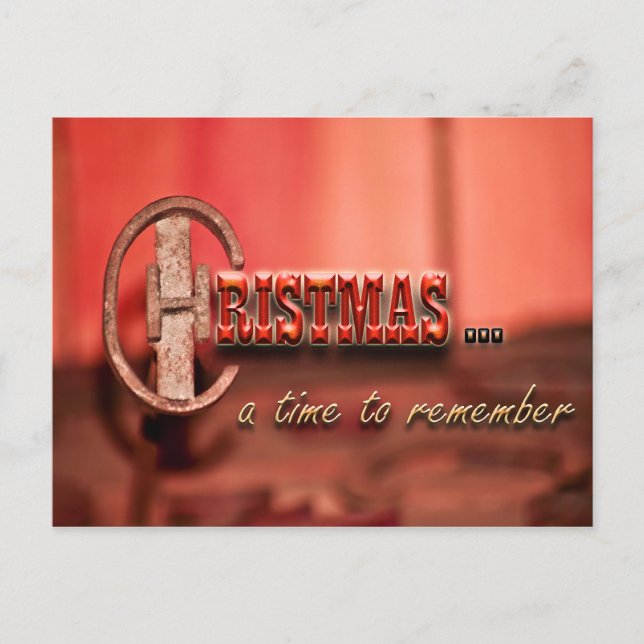 Cartão Postal De Festividades Cartão-postal de Natal do Cowboy (Frente)