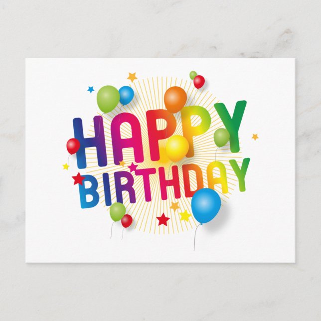 Cartão Postal De Festividades Cartão-postal de Natal Feliz (Frente)