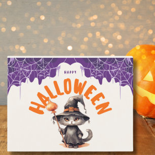 Cartão Postal De Festividades Cartão-postal de Natal Feliz Halloween