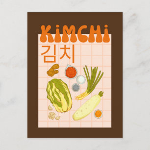 Cartão Postal De Festividades Cartão-postal de Natal Kimchi