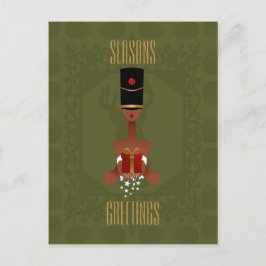 Cartão Postal De Festividades Cartão-postal de Natal para Feriado Nutcracker