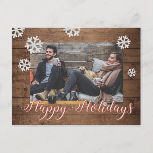 Cartão Postal De Festividades Cartão-postal de Natal Personalizado