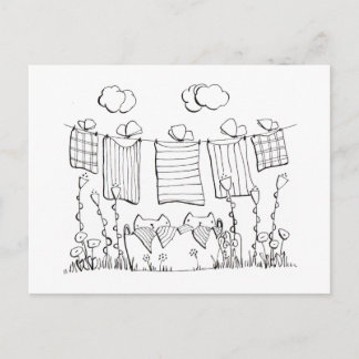 Cartão Postal De Festividades Cartão-postal de página de cores