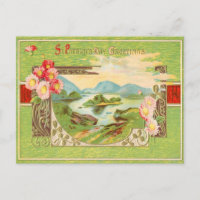 Cartão-postal de saudações de dia de Patrick