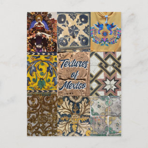 Cartão Postal De Festividades Cartão-postal de Viagem da Cidade do México