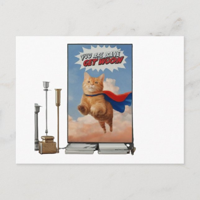 Cartão Postal De Festividades Cartão-postal "Desejando uma Recuperação Rápida" (Frente)