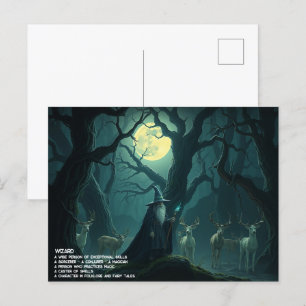 Cartão Postal De Festividades Cartão-postal do assistente