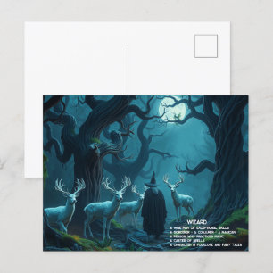 Cartão Postal De Festividades Cartão-postal do assistente