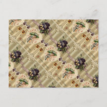 Cartão-postal do Namorados Victorian Vintage