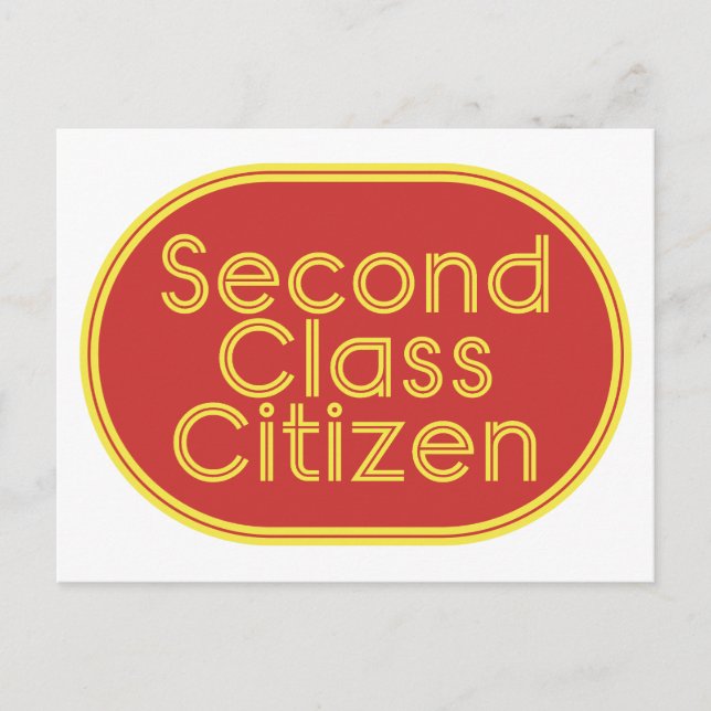 Cartão Postal De Festividades Cartão-postal do Posto Cidadão de Segunda Classe (Frente)
