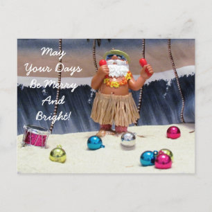 Cartão Postal De Festividades Cartão-postal dos Papais noeis da Flórida - Nata