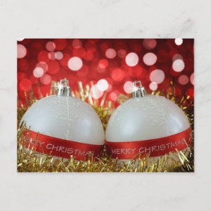 Cartão Postal De Festividades Cartão-postal Feliz de Natal