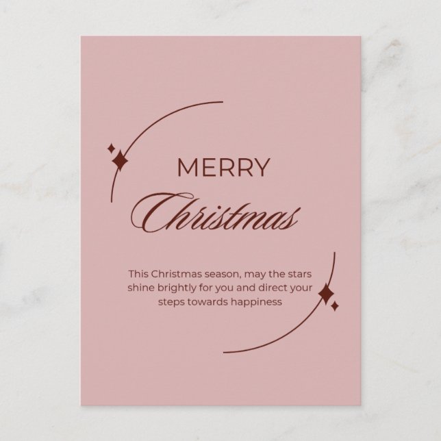 Cartão Postal De Festividades Cartão-postal Feriado (Frente)