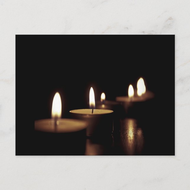 Cartão Postal De Festividades Cartão-postal festivo de férias (Frente)