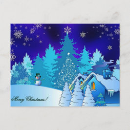 Cartão Postal De Festividades Cartão-postal festivo de férias